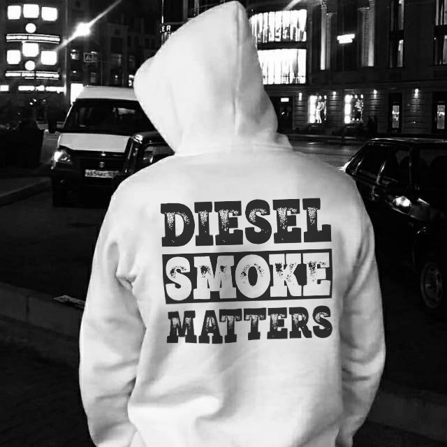 Diesel Smoke Matters Hoodies