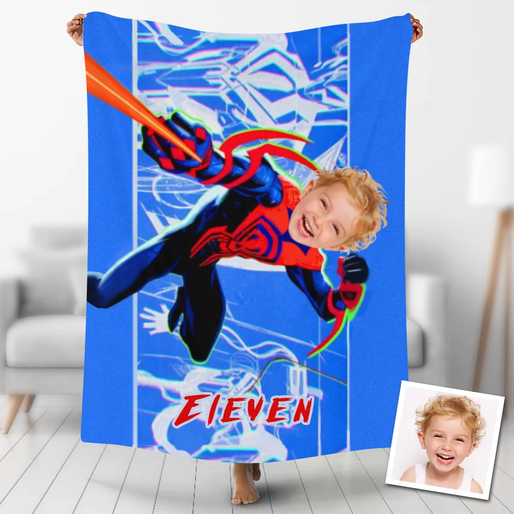 Custom Blankets Personalized Spiderman Across The Spiderverse Blanket