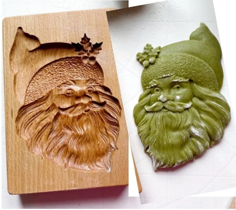 Wood Grain Cookie Knife Cookie Embossing Mould