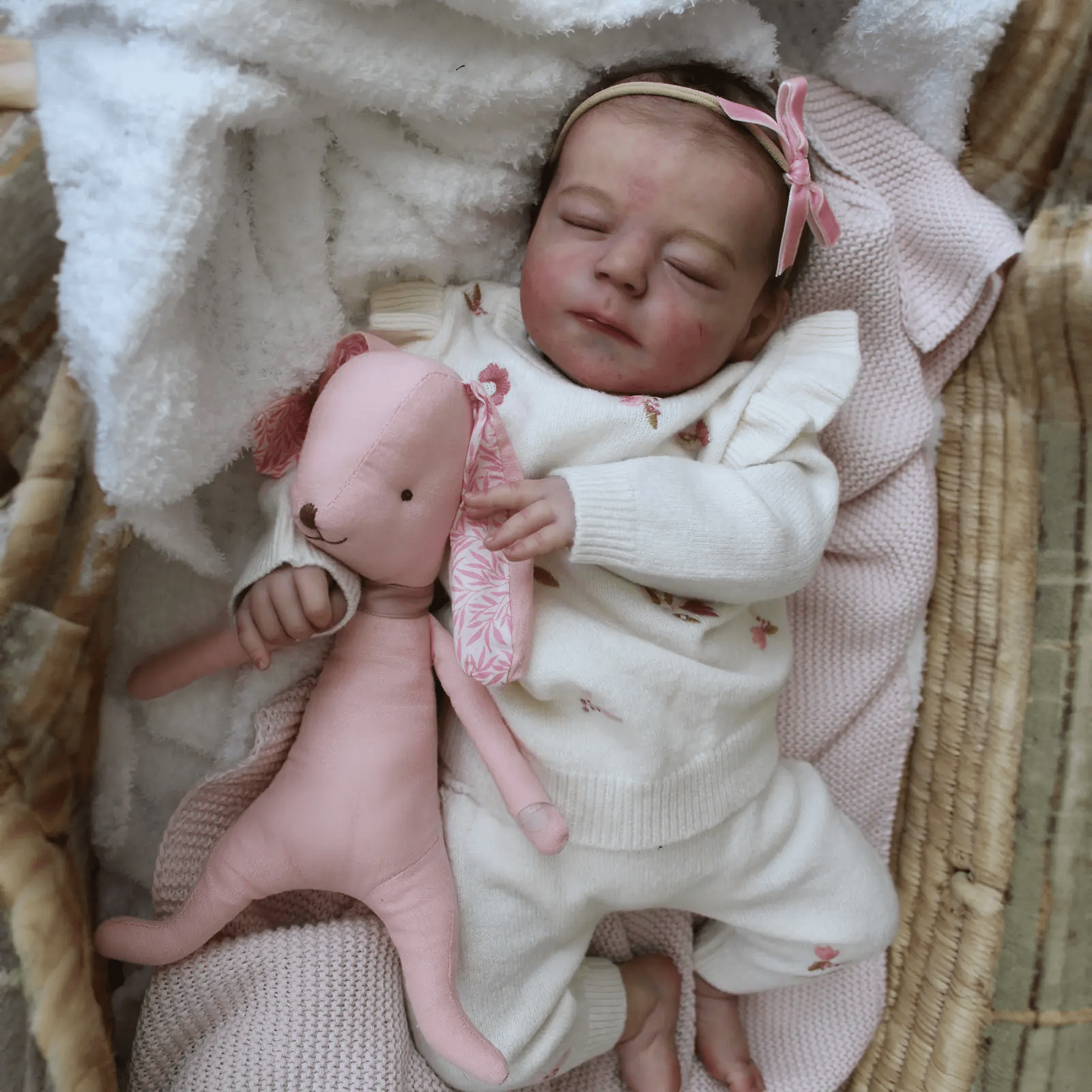 20" Lifelike Reborn Girl Baby Doll Named Giolian with Heartbeat💖 & Sound🔊