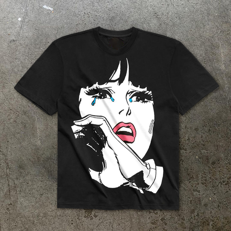 Personalized portrait print Tshirt