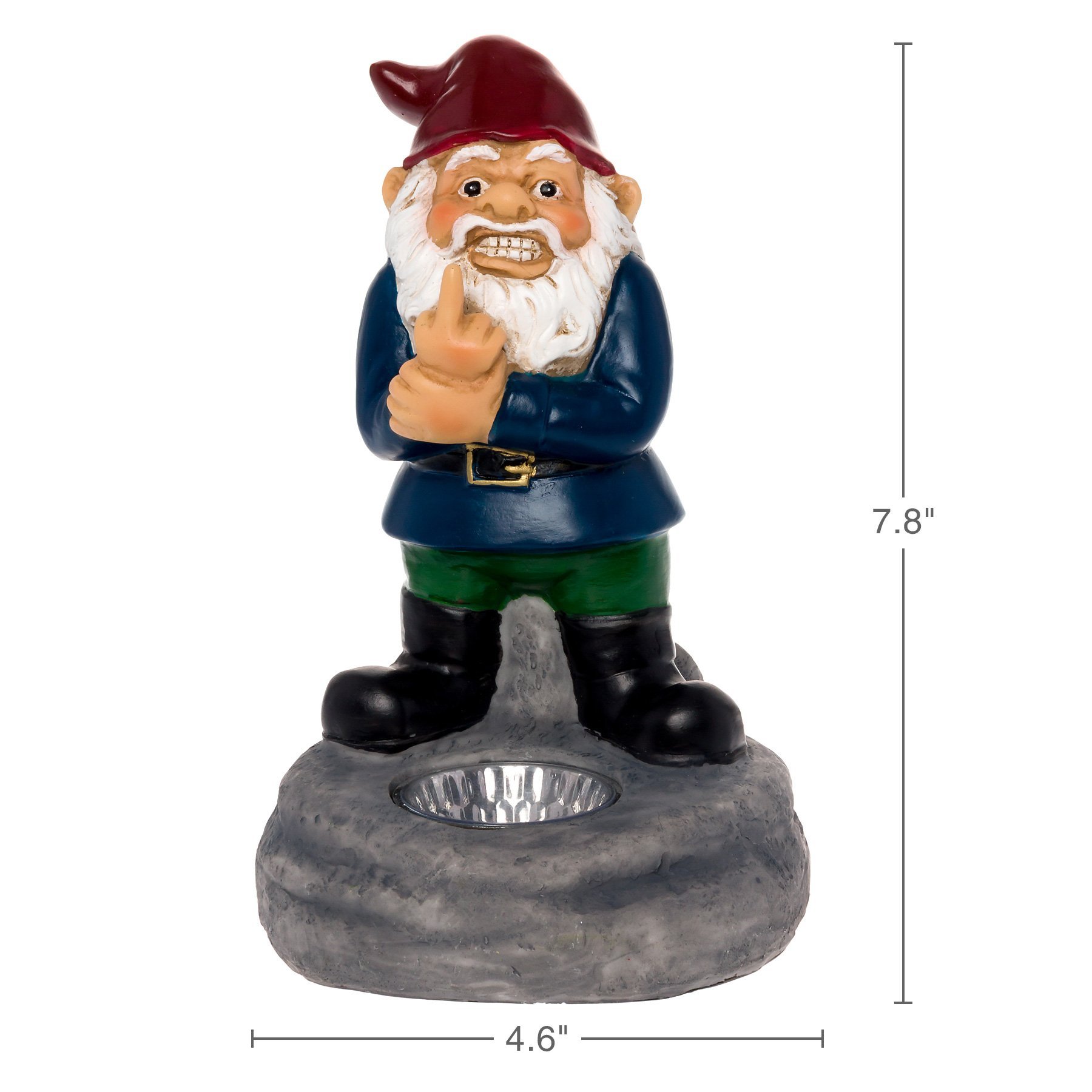 Middle Finger Garden Gnome