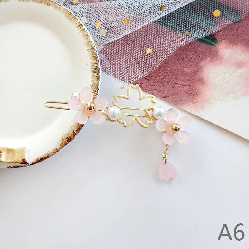 Japanese Sakura Hair Clips