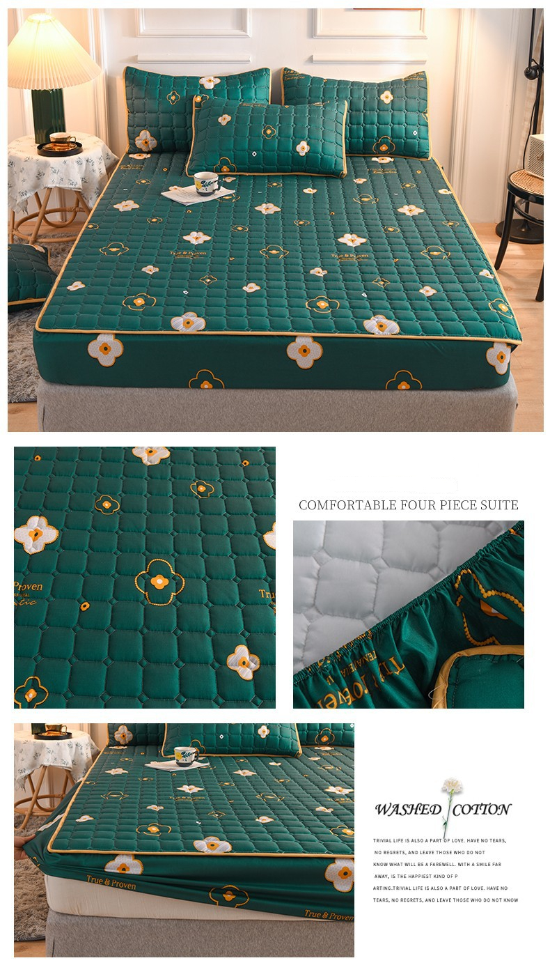 🎁Hot Sale!! 50 OFFSale🔥2022 Latest Breathable Silky Mattress Cover