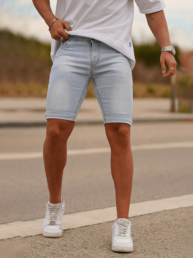 Men's Summer Denim Shorts