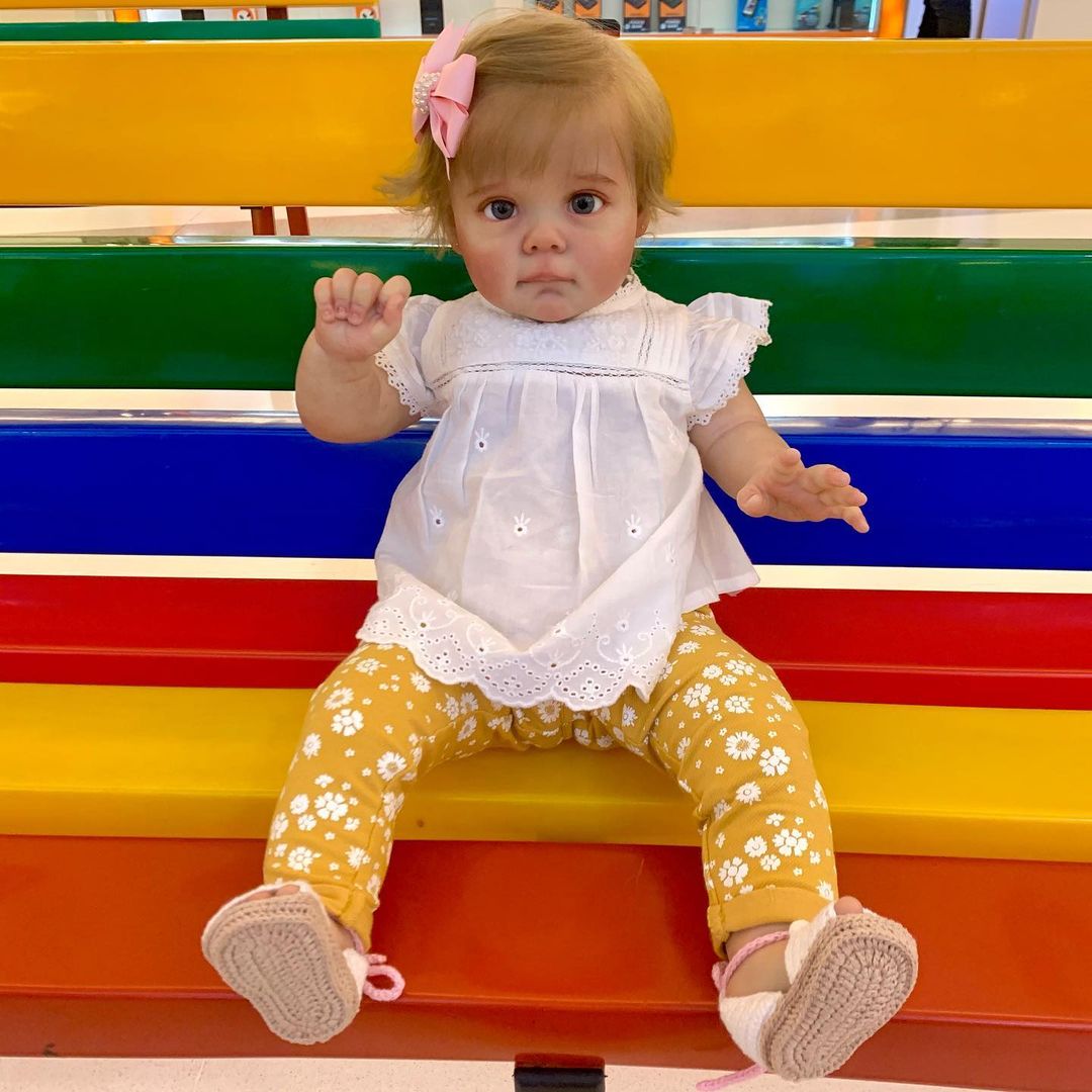 12 Inches Regina Realistic Silicone Vinly Reborn Baby Girl