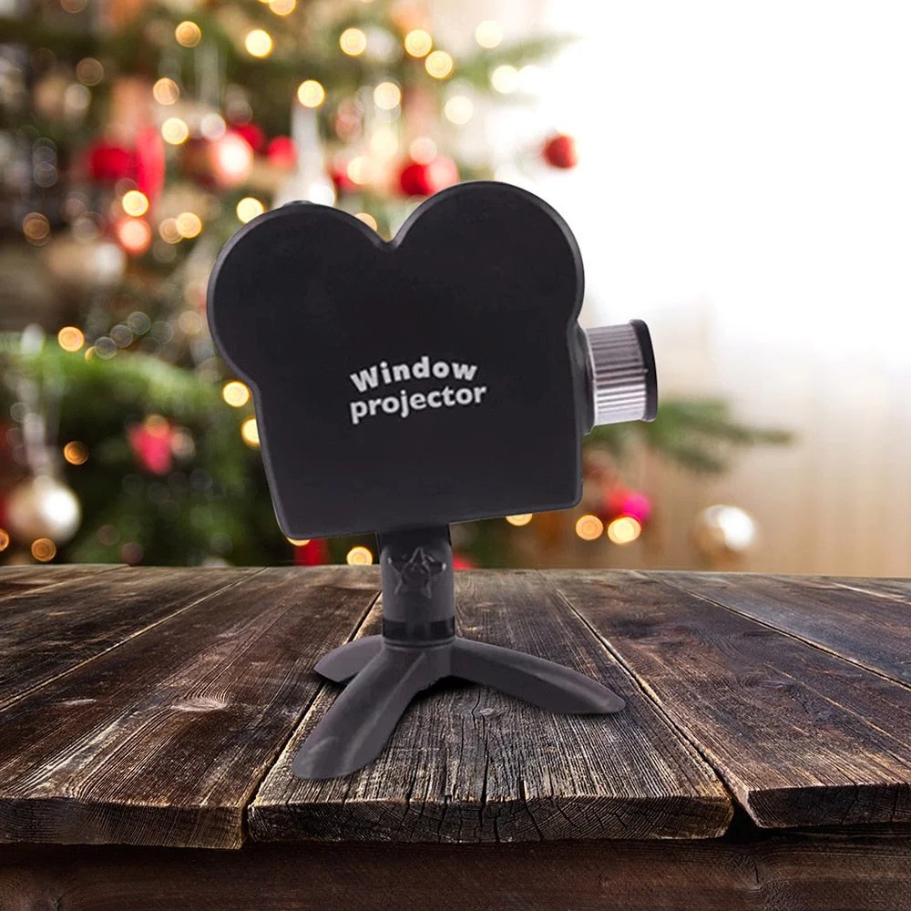 Halloween hologram projector Christmas window projector with 12 movies