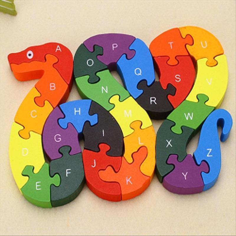 Educational Animal Wooden Puzzle