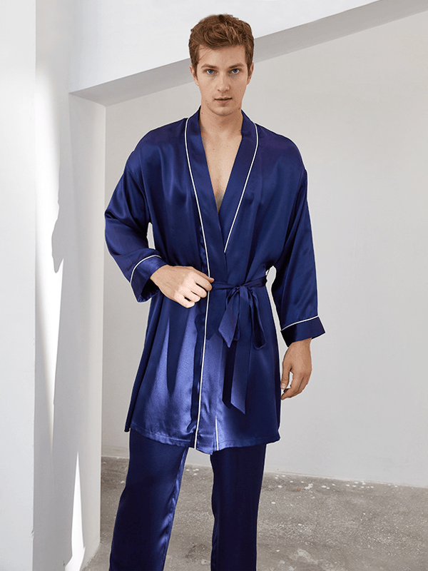 Realsilklife 22 Momme Affordable Silk Pajamas For men