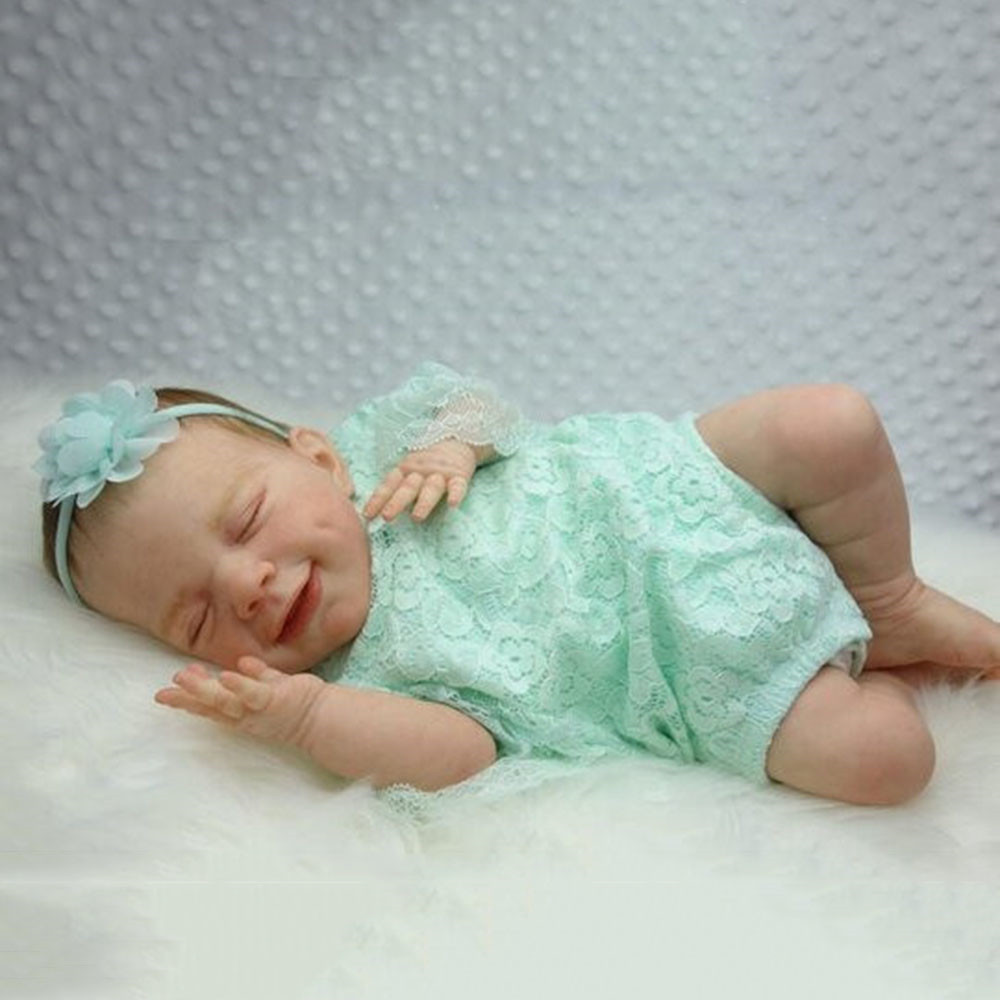 20'' Pequeña Kenzie Reborn Bebé Muñecas Niña