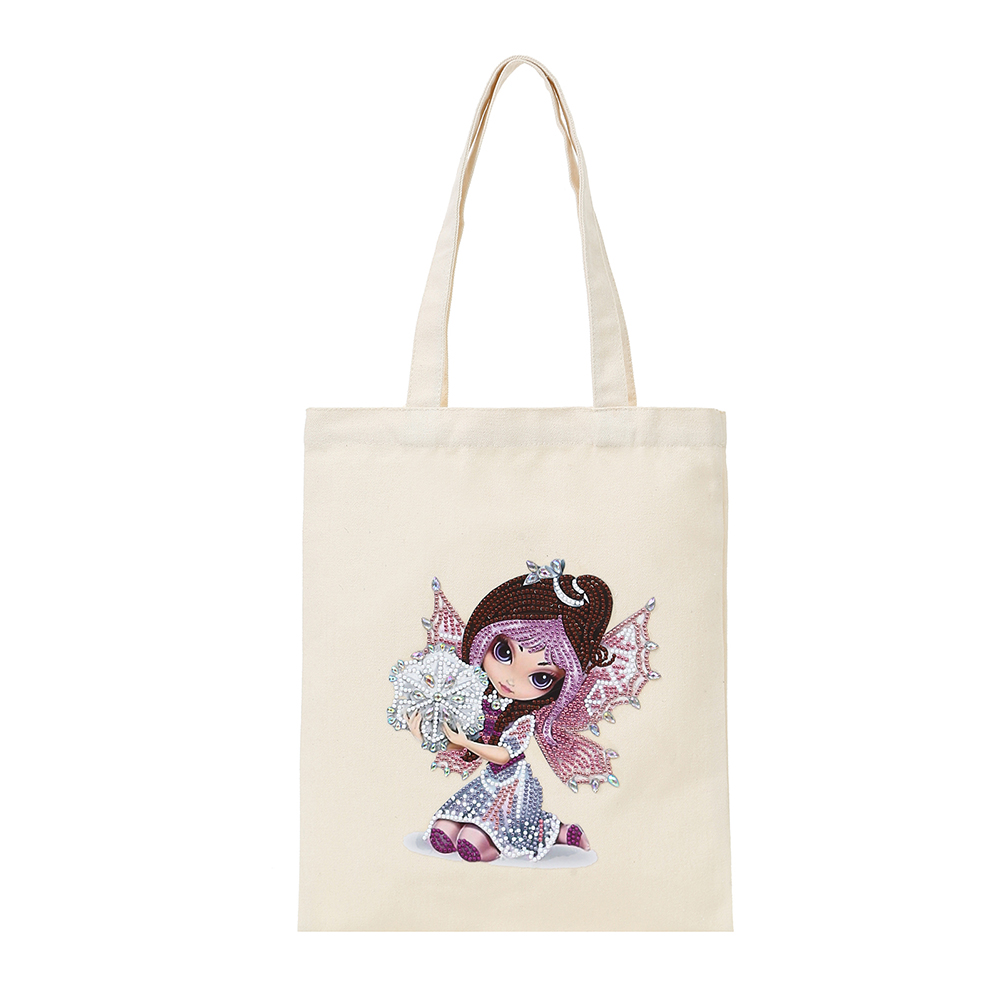 Diamond Painting EcoFriendly BagDIY Crystal Rhinestone Fairy