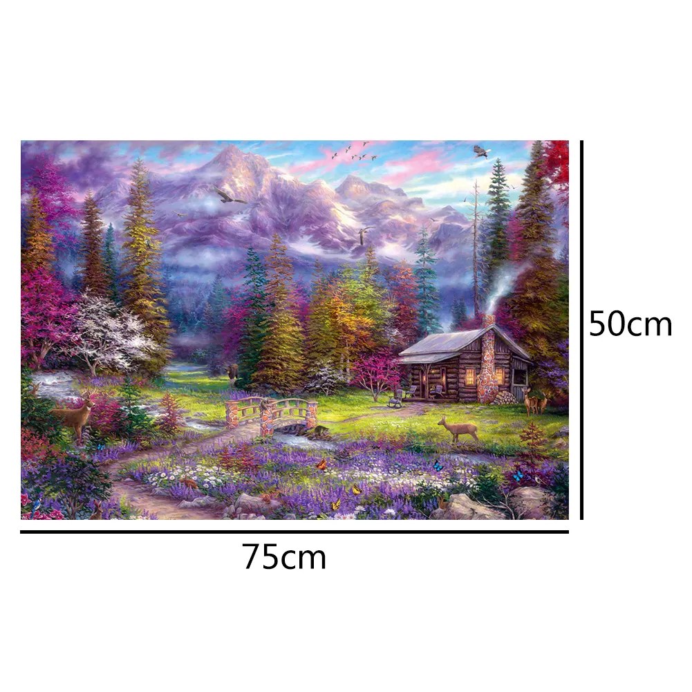 Rural Landscape 1000 Pieces Jigsaw Puzzle