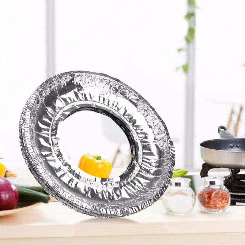 Oilproof Aluminum Foil for Cooktop (10 PCs)