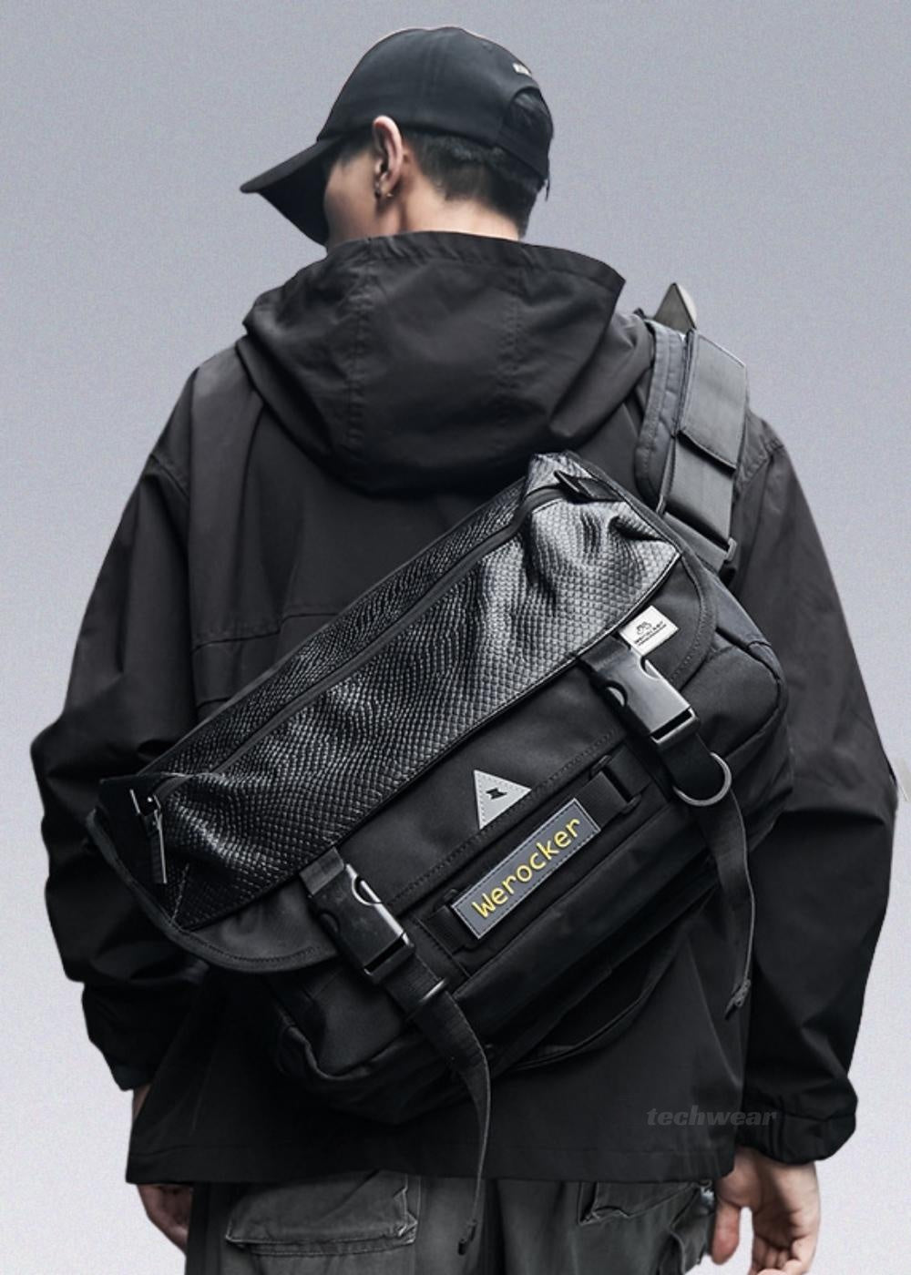 Dead Fly Messenger Techwear Bag Shop 1 Techwear Bags X