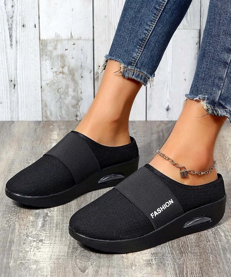 Black SlipOn Sneaker Women