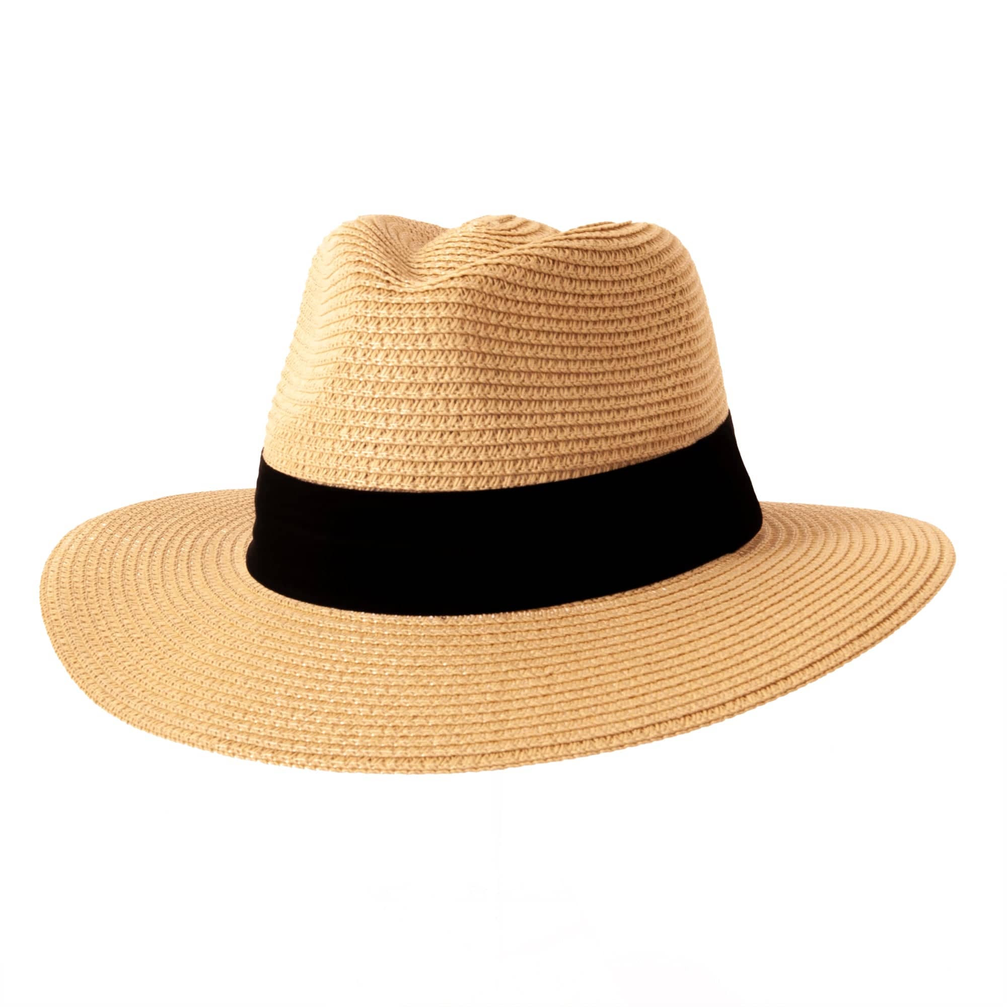 Afternoon Mens Fedora Straw Hat