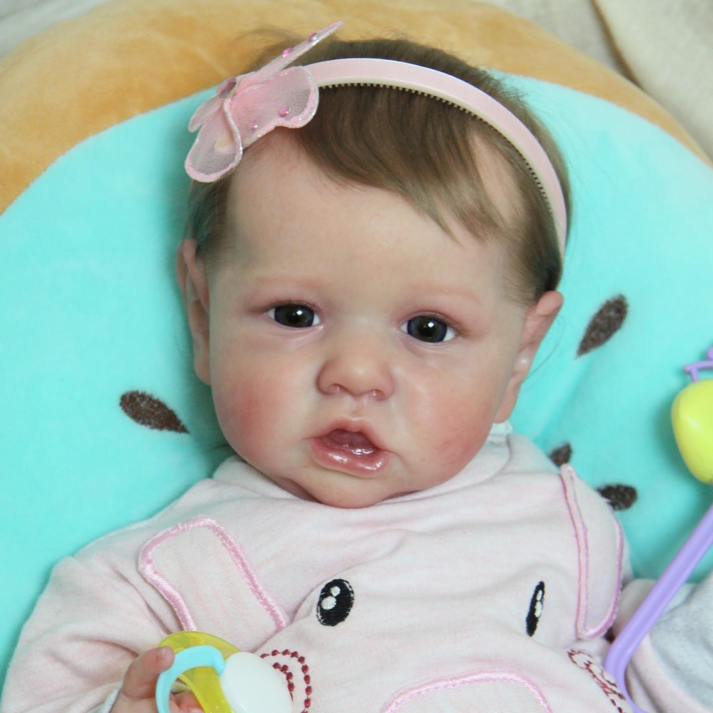 [Heartbeat & Coos] Silicone Babies Real Lifelike 20'' Charlee Truly