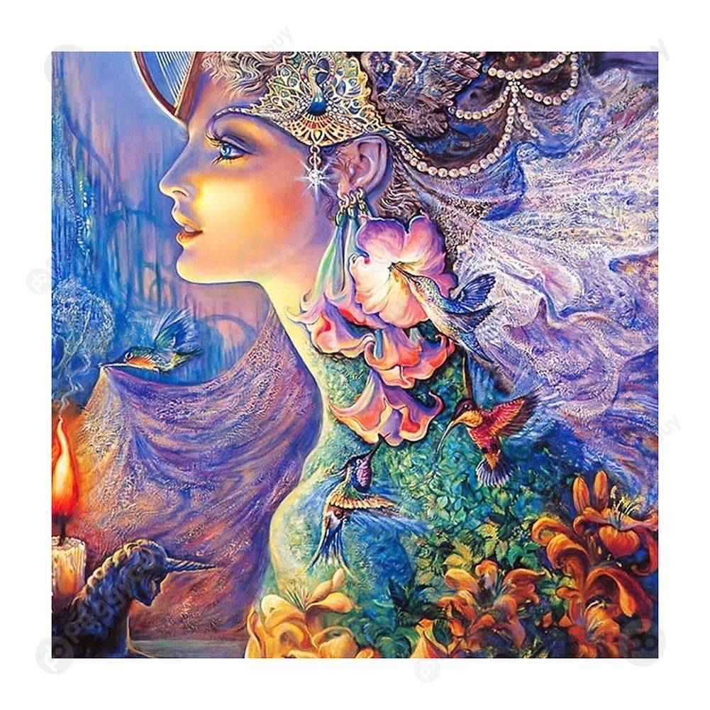 30*30CM Square Drill Diamond PaintingBeautiful Angel