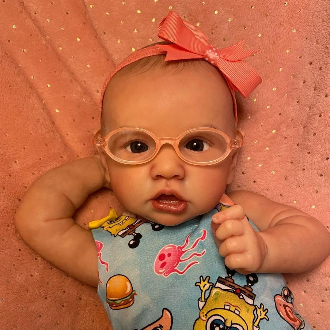Lifelike 22'' Little Cute Kellee Reborn Baby Doll Girl
