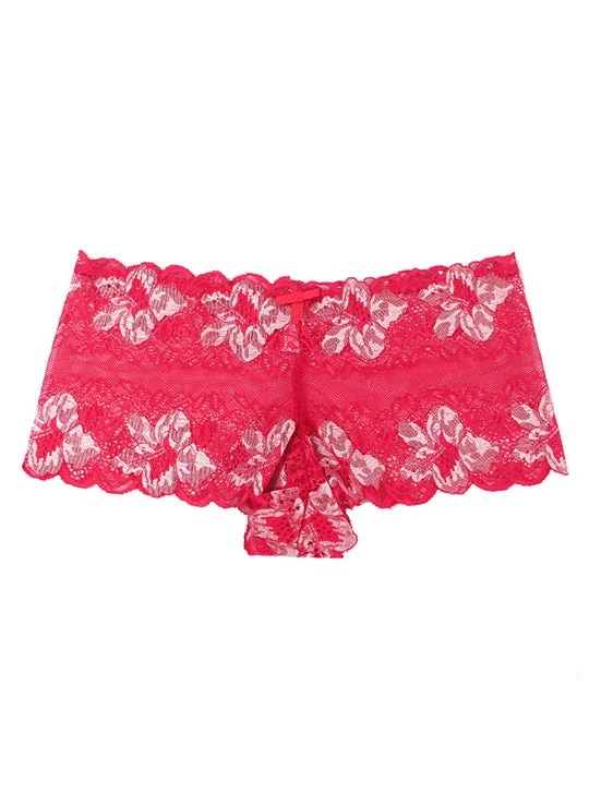 Plus Size Lace Boyshort Panty