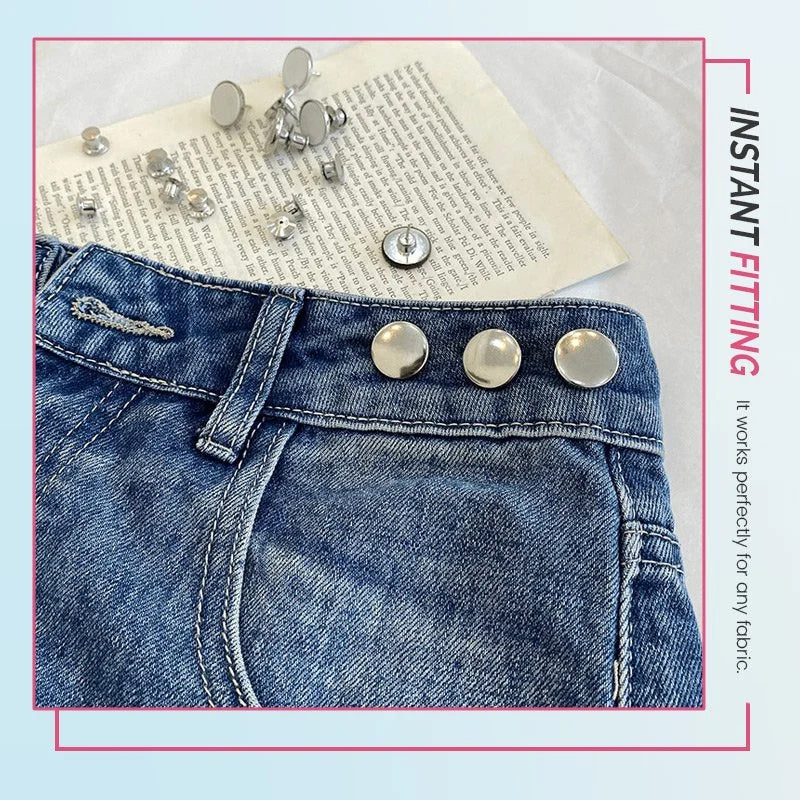 Adjustable NoSew Jeans Button