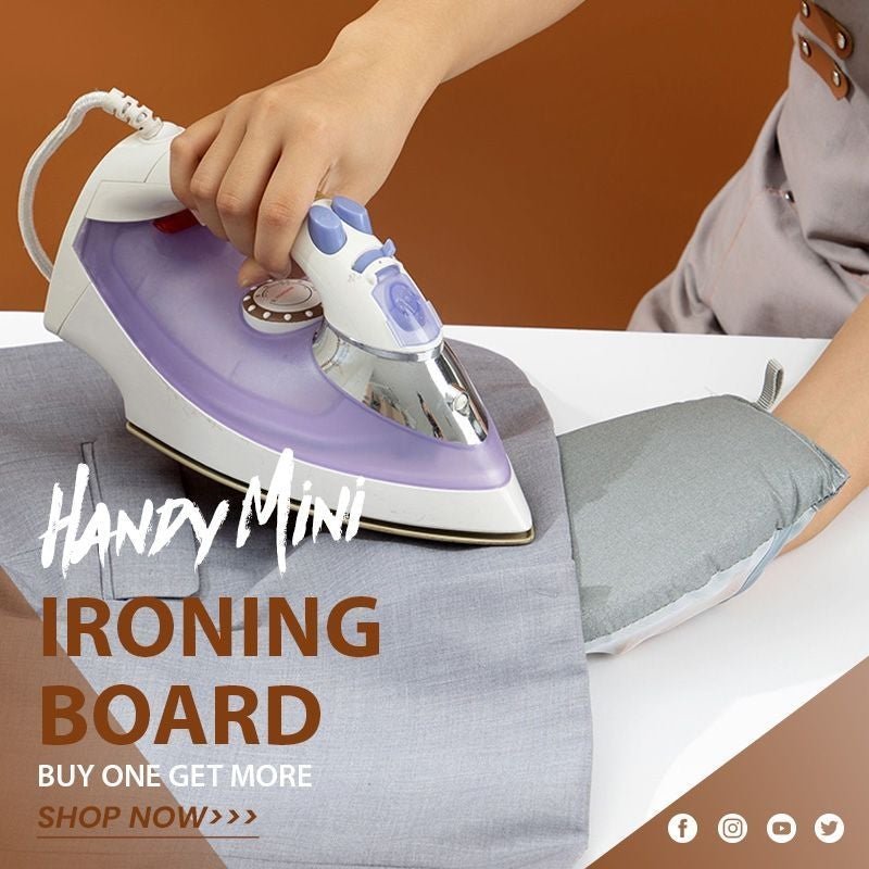 🧊Summer Hot Sale 🧊 Handy Mini Ironing Board 🔥Buy 2 get 1 Free🔥