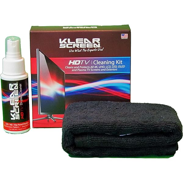 Klear Screen Large TV Cleaning Screen Cleaner for Tvs, Gaming Monitors