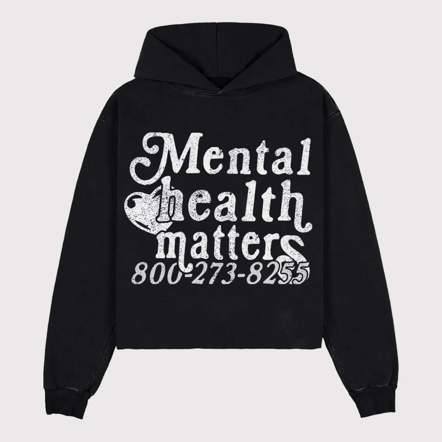 Sopula Mental Health Matters Graphic Print Pullover Hoodie