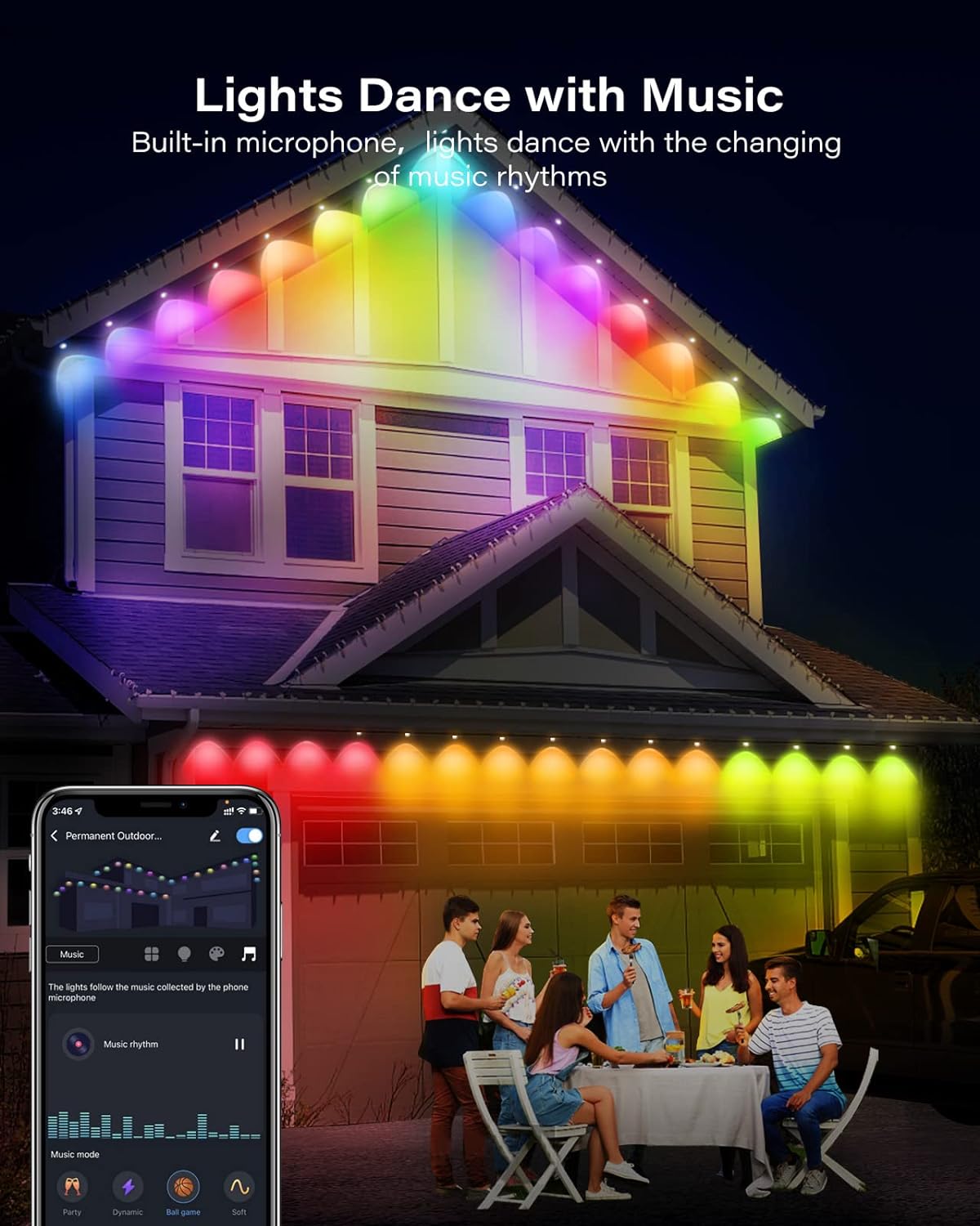 🎄Christmas Sale 70% OFF -- Wi-Fi Bluetooth Smart Permanent Led for outdoor