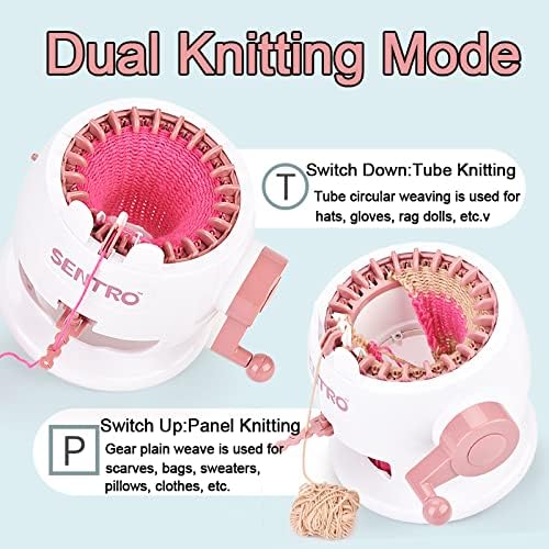 Up to 50 off, SENTRO 22 Needle Knitting Machine, Knitting Loom Set