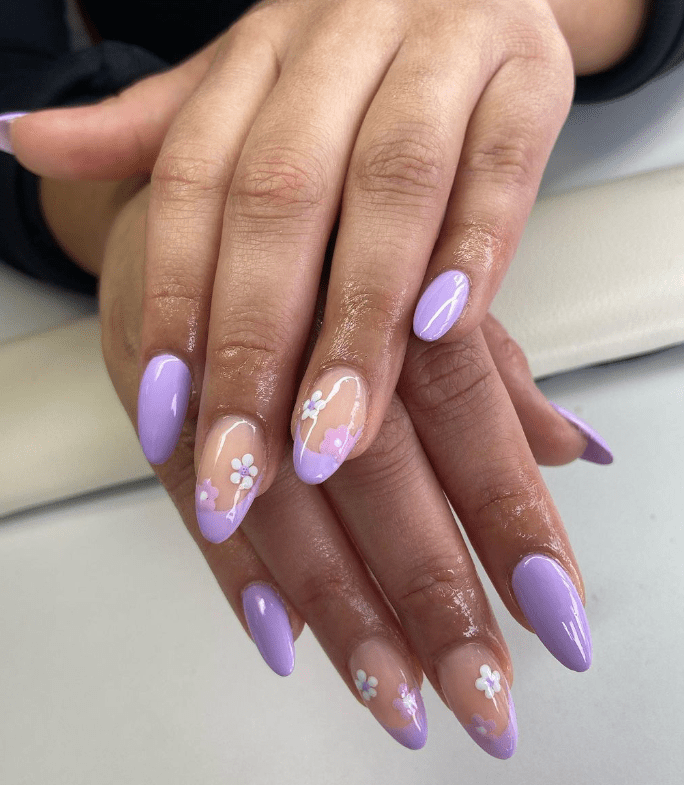 Light Purple Nail Designs for Mother’s Day 2023 Morovan