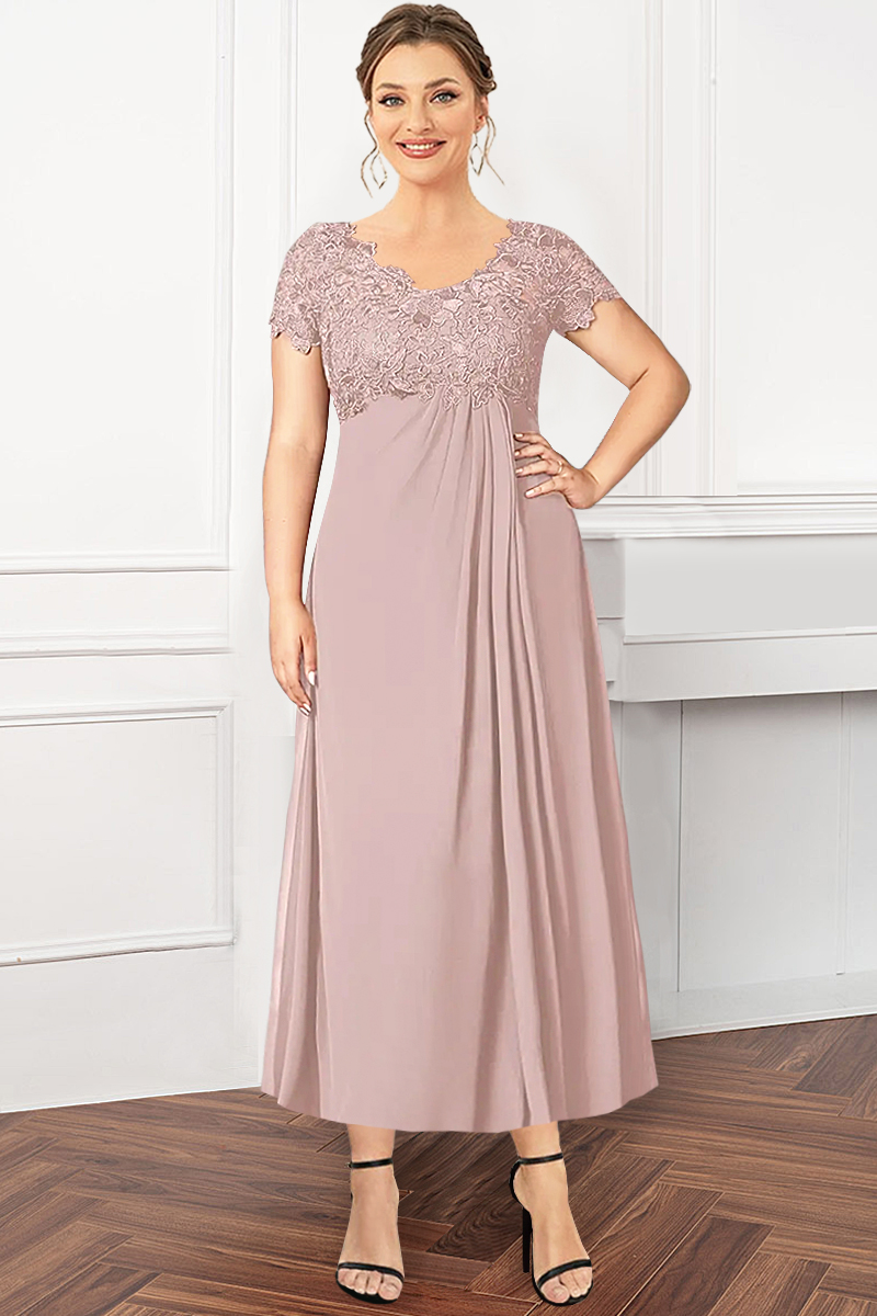 Plus Size Pink Dresses