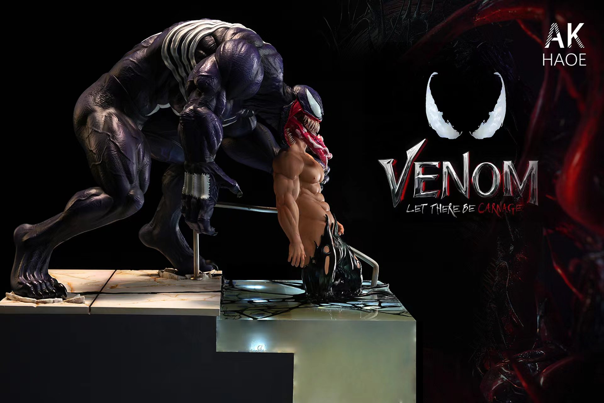 PREORDER AK HAOE Studio Marvel Tom Hardy Venom 1/6 Statue(GK)