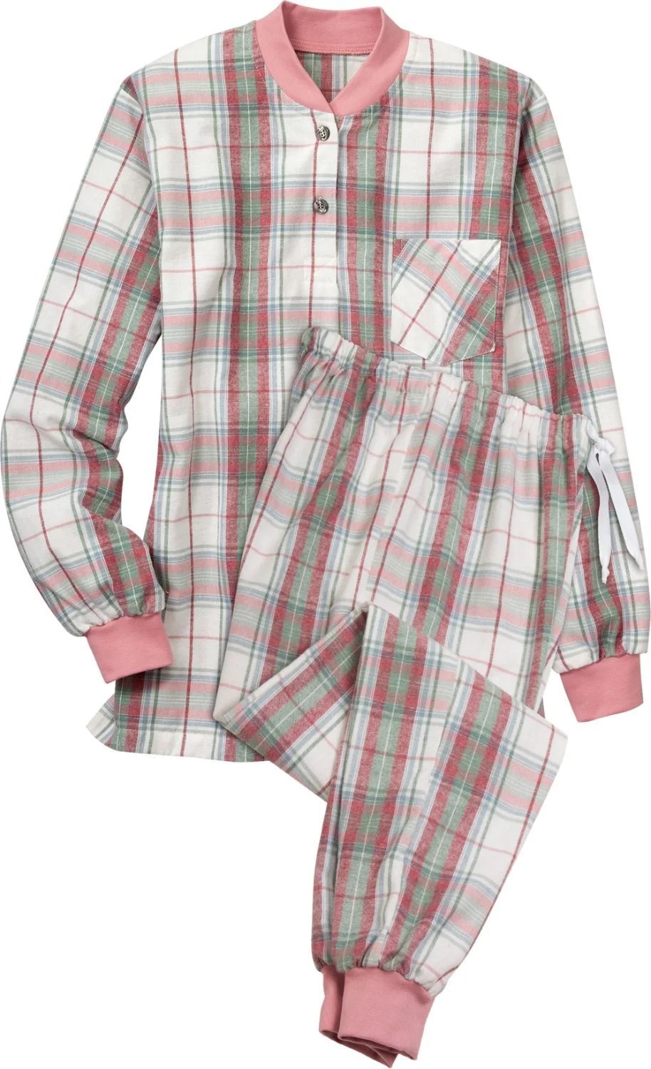 Women's Portuguese Flannel Ski Pajamas