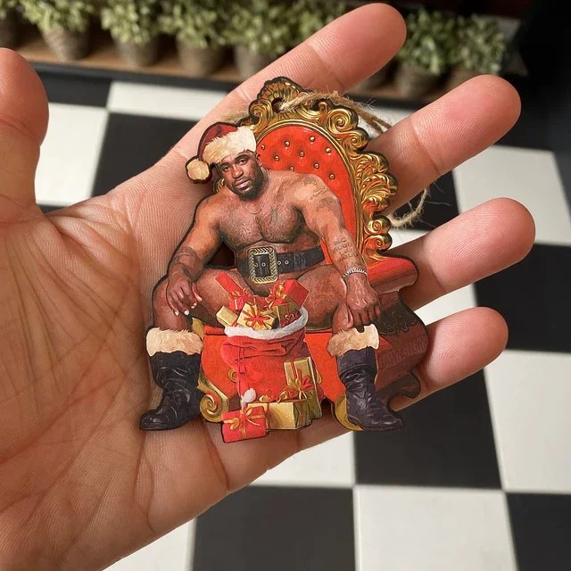 Barry Wood Meme Christmas Ornament