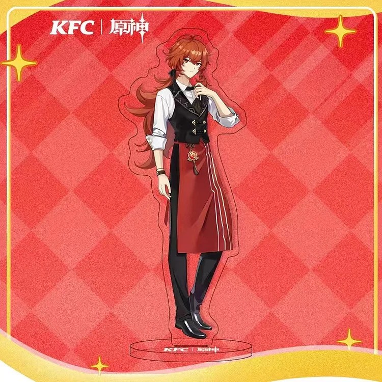 Genshin Toys KFC x Genshin Set