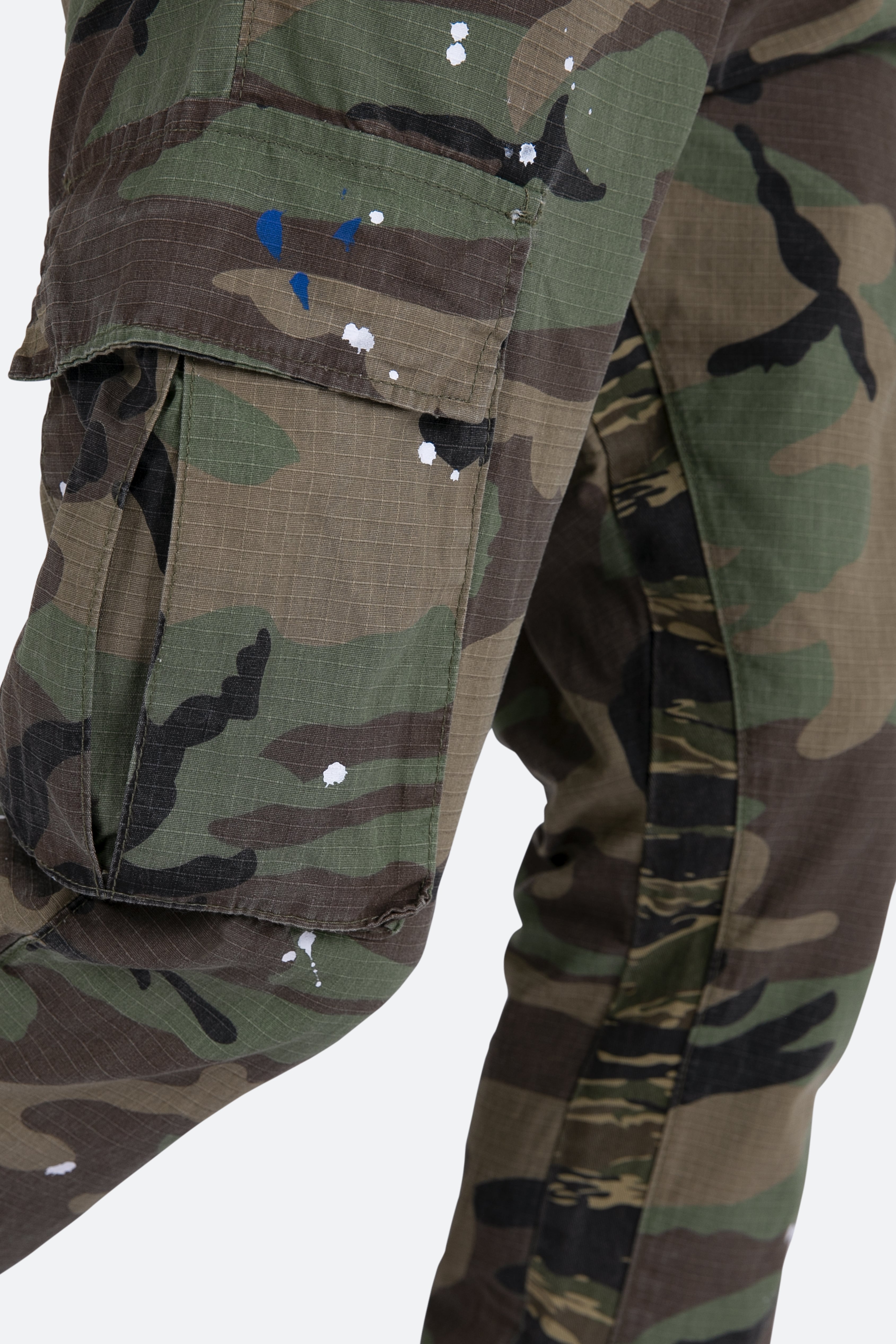Bootcut Cargo Pants Camo