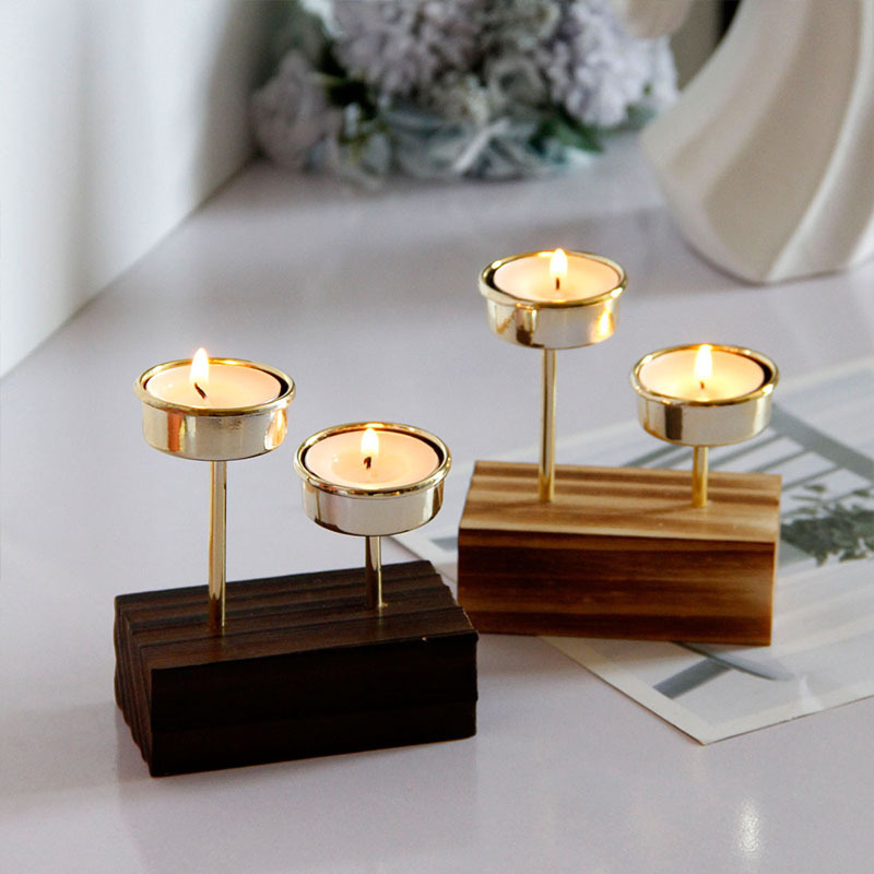 Cheap & Discount Vintage Wooden Decoration Candlestick Wholesale