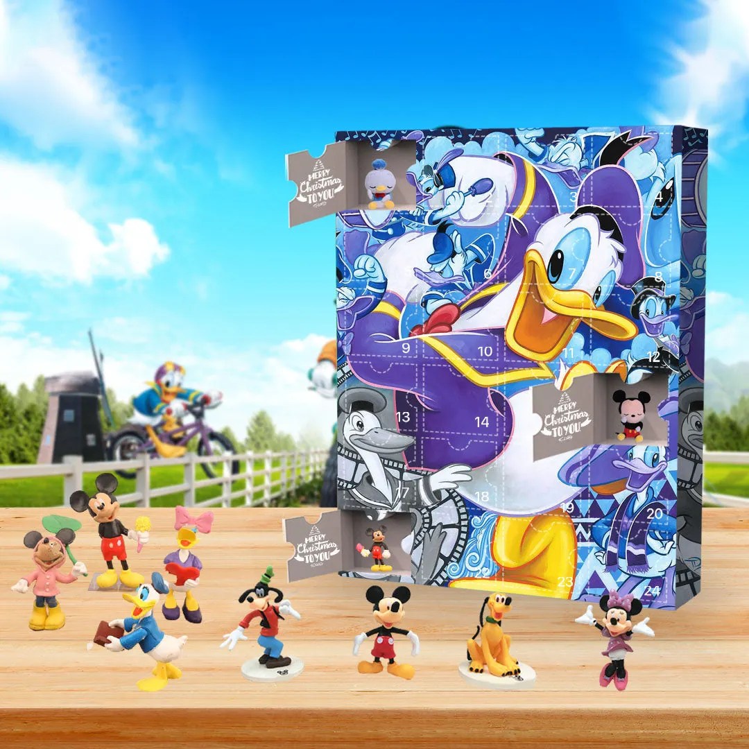 Donald Duck Advent Calendar The One With 24 Little Doors