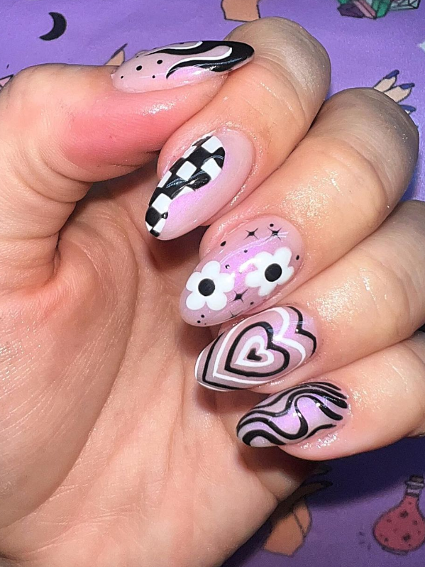 Black and White Nail Designs That Make a Statement Morovan