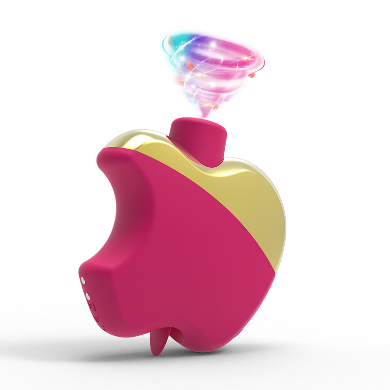 Apple Vibrating Stick Sucking Jump Egg