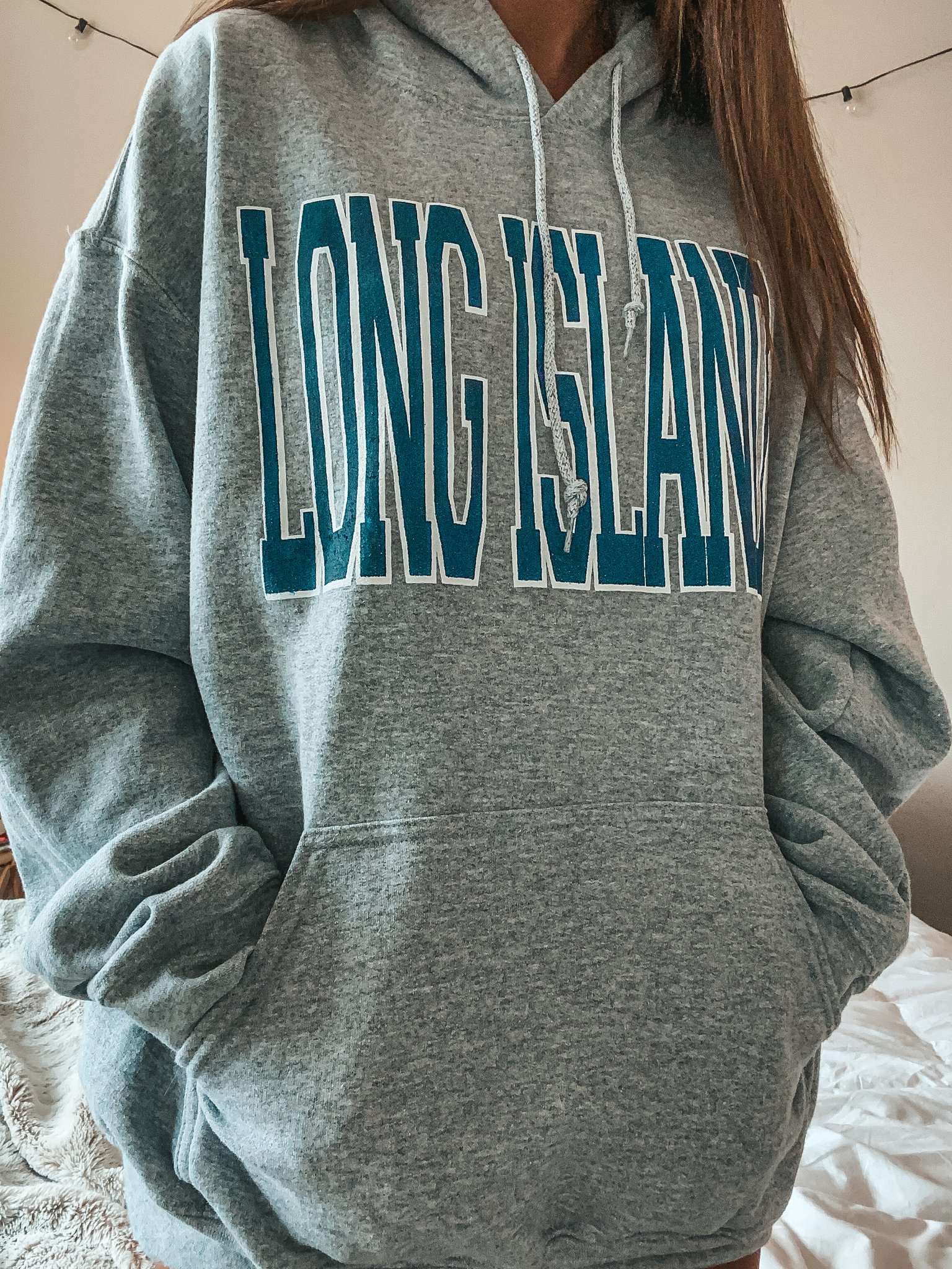 vintage long island hoodie