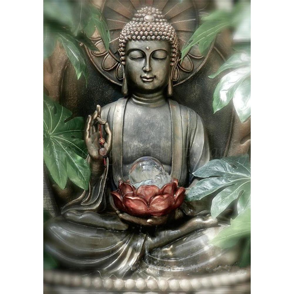 Buddha Statue Full Round Diamond Painting 30x40cm