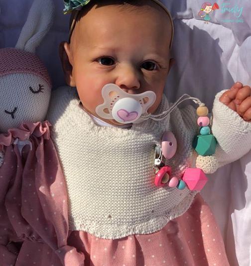 20" Real Life Reborn Baby Doll Girl Wanda That Look Real