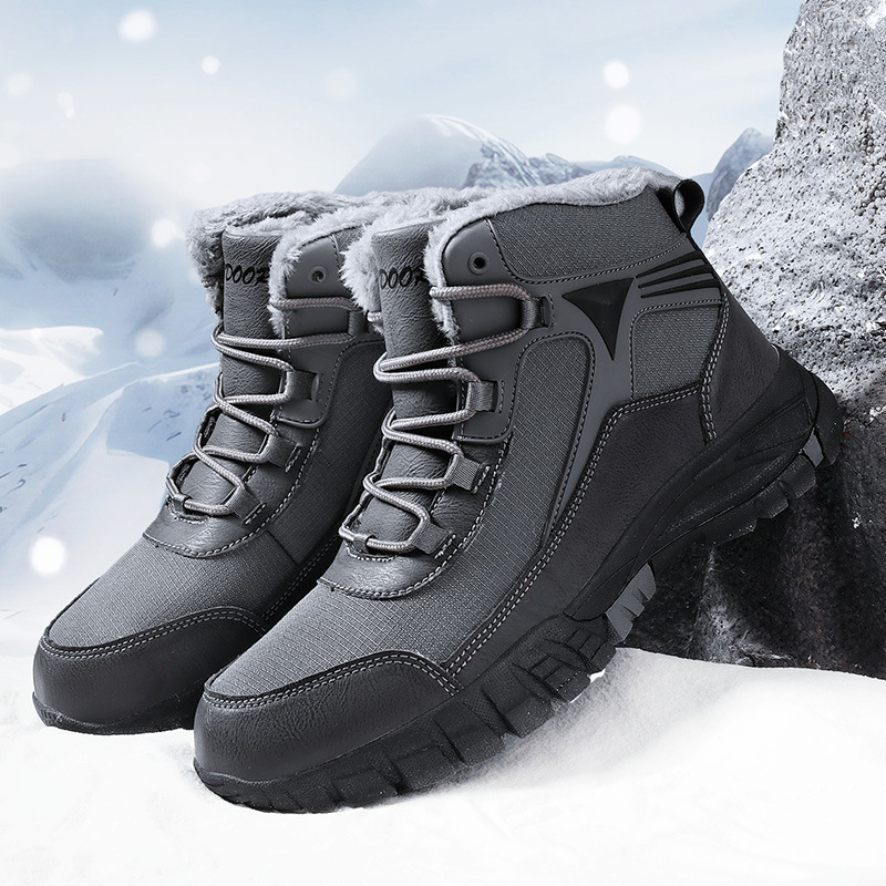 Men's Winter Boots Waterproof Snow Boots