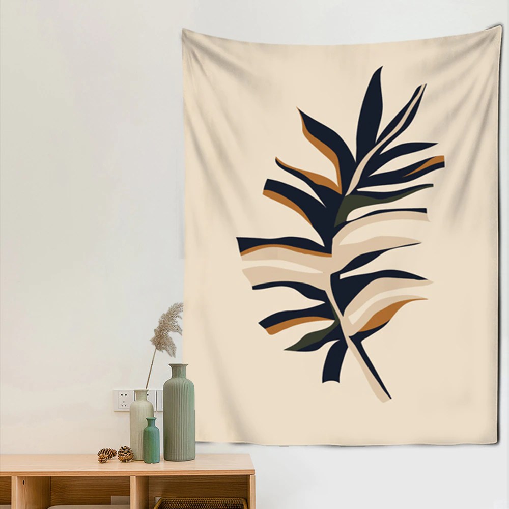 Nigikala Abstract Landscape Mural Pirnt Asuka Forest Sunset Mountain on