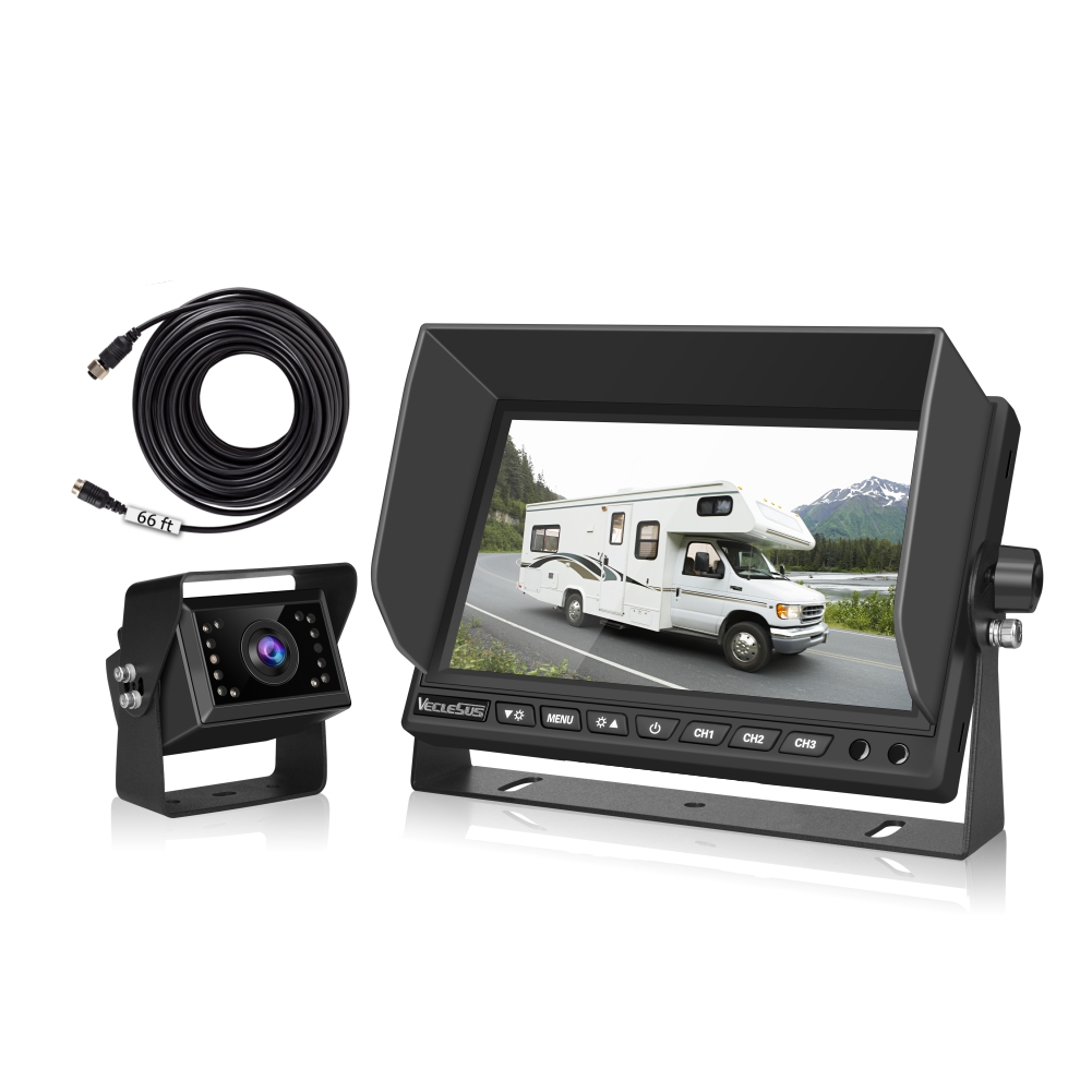 4 Pin Connector Plug Backup Camera Cable Video Audio Aviation Extension