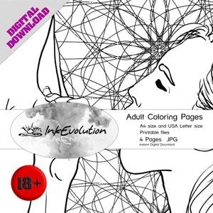 Adult Nude Coloring Pages [2025]