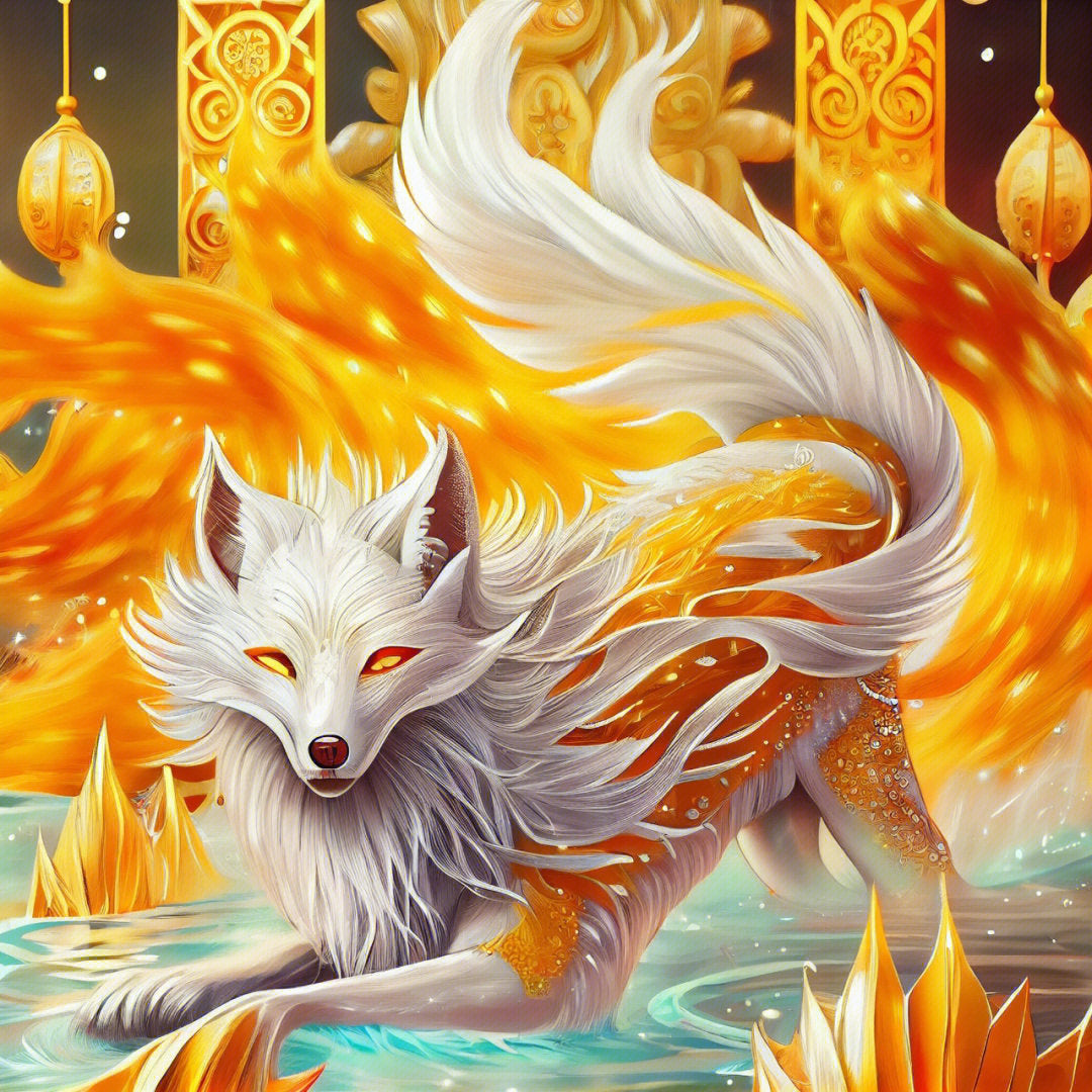 Full Round/Square Diamond Painting Kits Fox