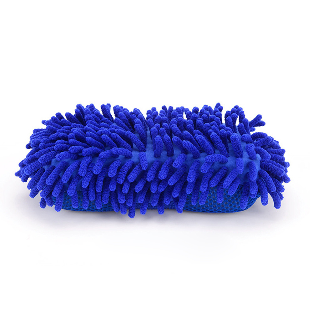 Chenille Microfiber Car Wash Sponge for Washing Car Truck SUV Motorcycle